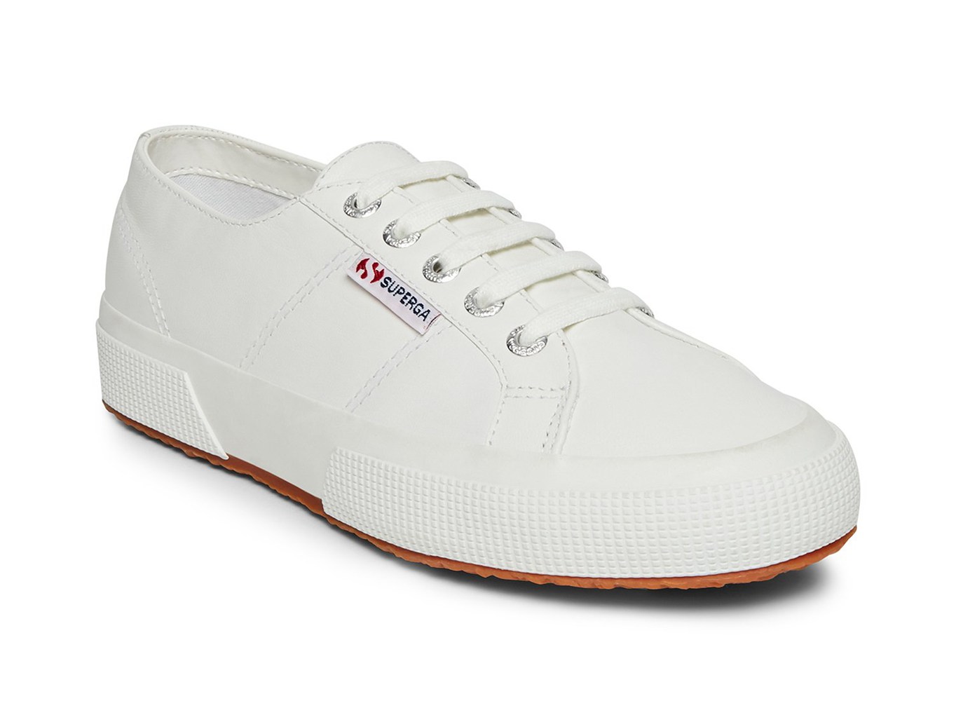 Tenis Feminino Branco - Superga 2750 Naplngcotu Couro - EXMOI-5327